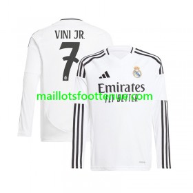 Maillot/Tenue Real Madrid Vinicius Junior 7 Domicile 2024/2025 Manche Longue